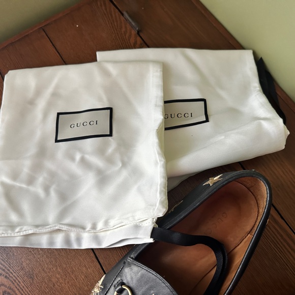 Gucci Bees & Stars Horsebit Loafer 39 - Picture 3 of 4